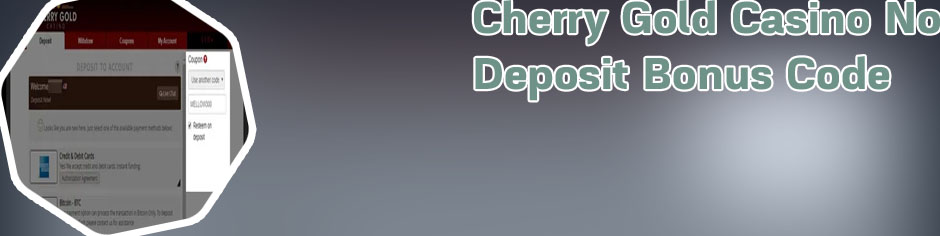 Cherry gold casino no deposit bonus